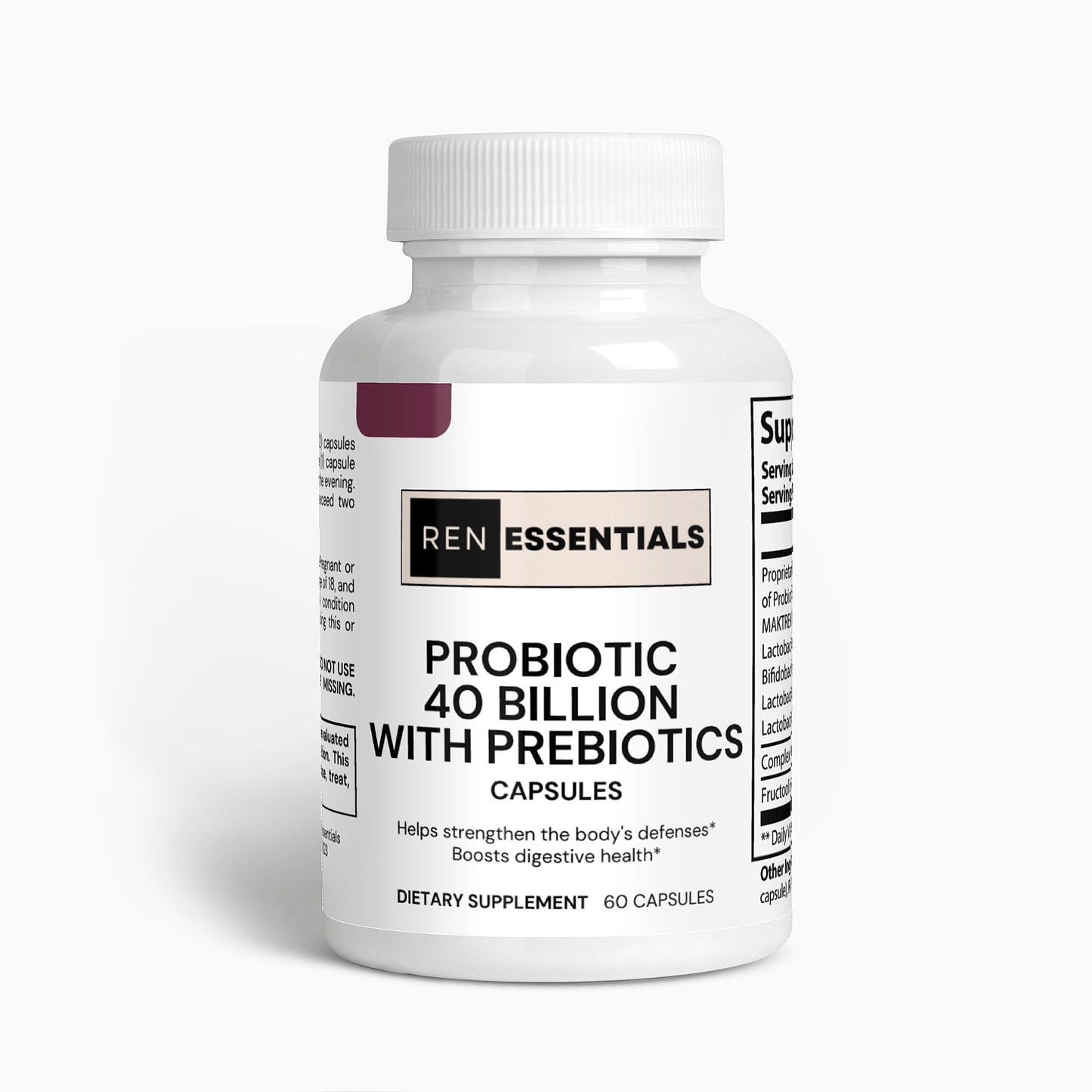 Probiotic 40 Billion with Prebiotics