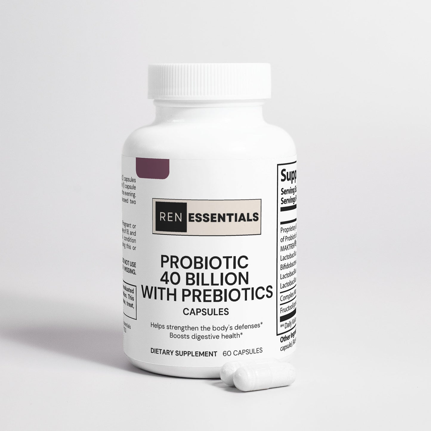 Probiotic 40 Billion with Prebiotics